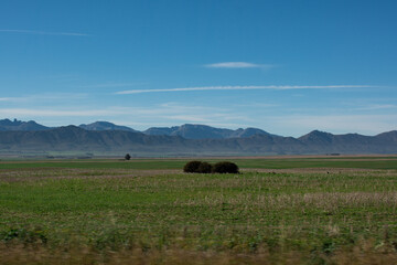 Fototapeta na wymiar South Africa's Landscape from the highway 