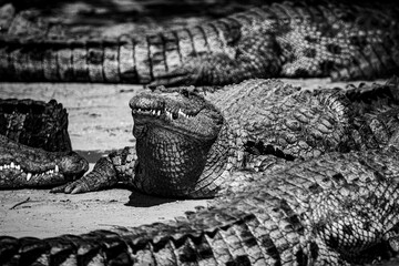 South Africa, Crocodile, Wildlife.