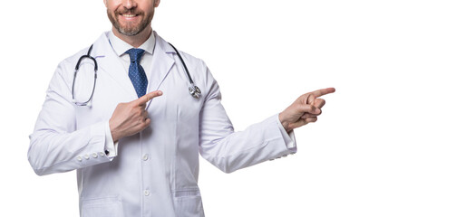 cardiologist with medicine stethoscope. cardiologist. medicine cardiologist man. cropped view