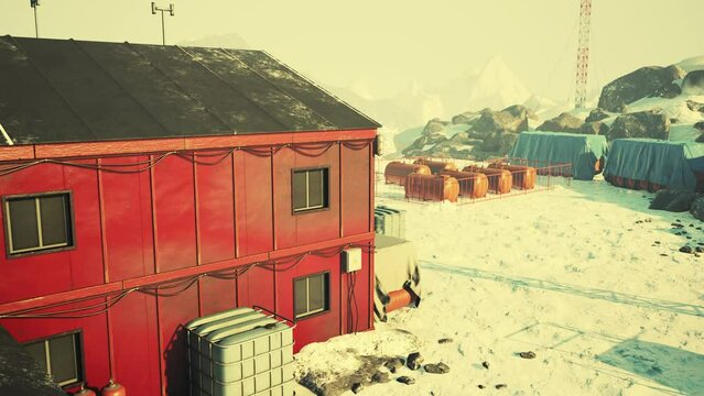 View of the Meteorology research station