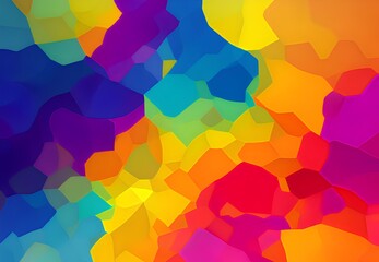 Naklejka premium Generative AI,full frame shot of multi colored abstract background, PPT, PPT template