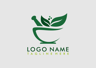 herbal logo vector template, nature logo for nature logo for naturalness 