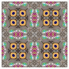 Abstract ethnic rug ornamental seamless pattern.Perfect for fashion, textile design, cute themed fabric, on wall paper, wrapping paper, fabrics and home decor.