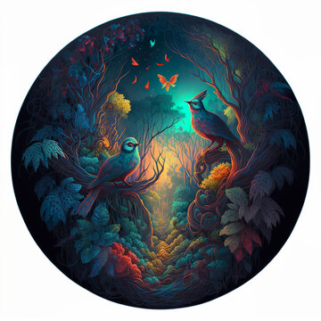 Wild animals - AI-Generated Digital Art