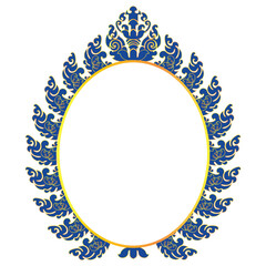 Kbach Khmer Picture Border 01