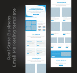 Real State Email Marketing Template Design