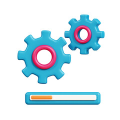 Design and Development 3D Icon