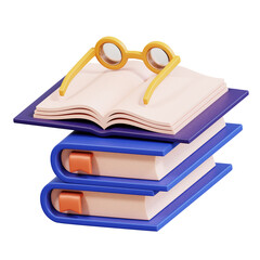 Library Education 3D Icon
