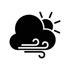 Windy icon vector design template