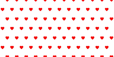 Love heart seamless pattern illustration. Trendy hand-drawn doodle seamless pattern with hearts. Valentine's day holiday backdrop texture. Valentine's day background. Vector EPS 10