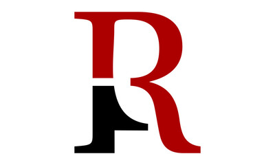 icon logo RA letter monogram
