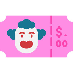 Circus Ticket Icon