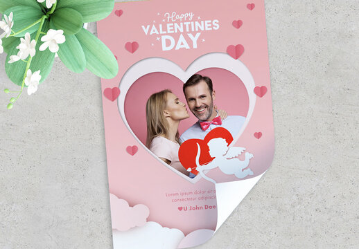 Valentines Cupid Postcard