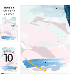 Abstract pastel vektor art concept vector jersey pattern template for printing or sublimation sports uniforms football volleyball basketball e-sports cycling and fishing Free Vector.