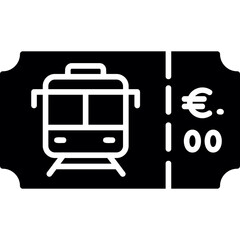 Train Ticket Icon