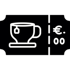 Tea Ticket Icon