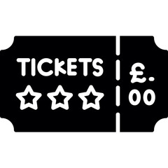 Concert Ticket Icon