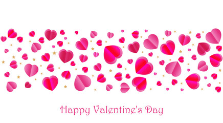 Background with flying hearts. Love. Valentine's day. For invitations, postcards, greetings and your decor.Background with flying hearts. Love. Valentine's day. For invitations, postcards, greetings a