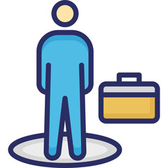 Tourist, Boss Vector Icon which can easily modify or edit
