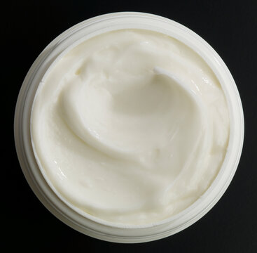 Close up texture pot cr&egrave;me anti-ride