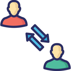 Communication, contacts Vector Icon Fully Editable