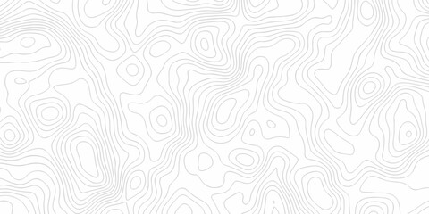 Topographic map. Geographic mountain relief. Abstract lines background. Contour maps. Vector illustration, Topo contour map on white background, Topographic contour lines vector map seamless pattern.
