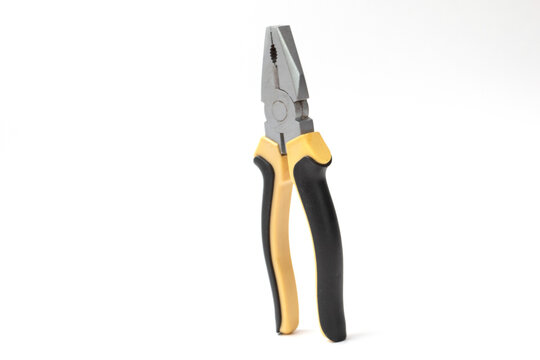 New pliers tool on white background