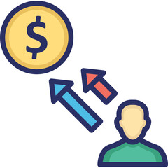 Banking, business Vector Icon which can easily modify or edit

