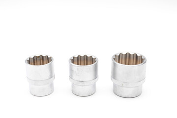 Torque wrench ratchet with cap head