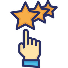 Bonus, gesture Vector Icon which can easily modify or edit

