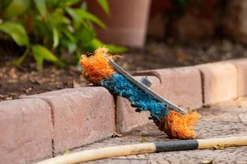 old broom