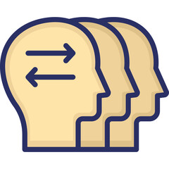 Coherency, orderliness Vector Icon

