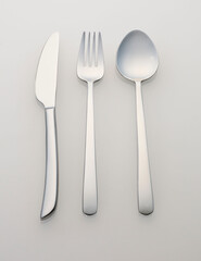 fork spoon and knife