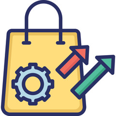 Cog, order Vector Icon

