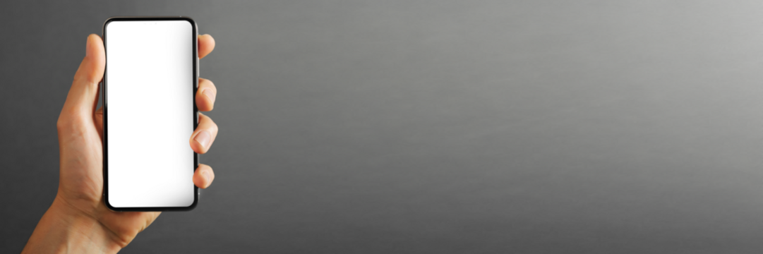 cellphone phone on the gray backgrounds for advertisement  back to school