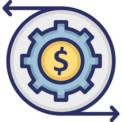 Business, business management Vector Icon

