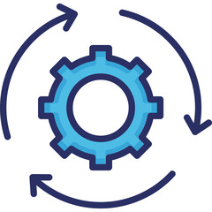 Cog, cogwheel Vector Icon