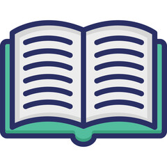 Book, open book Vector Icon