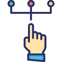 Activity, gesture Vector Icon

