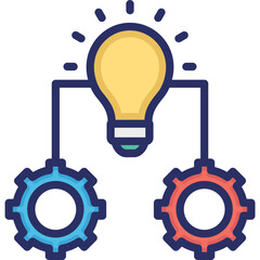 Allocation, allocation of resources Vector Icon

