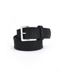 black belt isolated on white