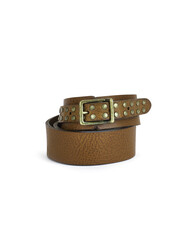 leather belt isolated