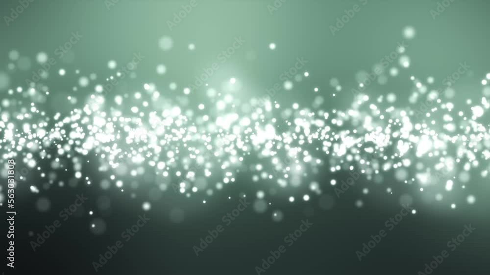 Poster video animation of light particle bokeh - abstract background - seamless loop - christmas and vacati