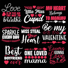 Valentine's day t shirt design Bundle