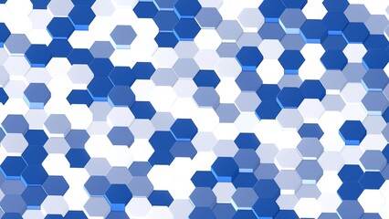Hexagon, Würfel, Balken, Box, Quadratisch, Geometrie, Anordung, 3D, dynamisch, Quader, metall, mosaik, Architektur, blau