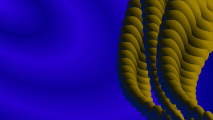 blue and dark yellow gradient abstract background with fluid. simple, minimal and color concept. used for backdrop, wallpaper, banner, copy space or homepage