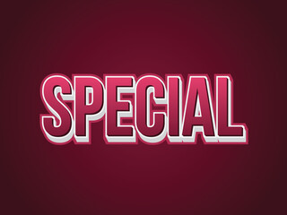 Special Text Effect