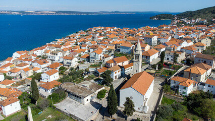 Kali town on island Ugljan in Zadar archipelago, Croatia