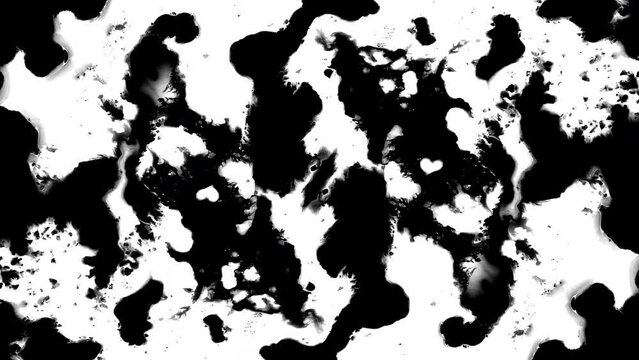 Ink drops rorschach fluid splash splatter spread texture creative abstract background mirror effect	
