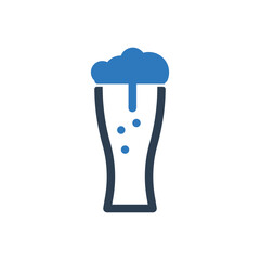 Drink Glass Icon - Beer Icon